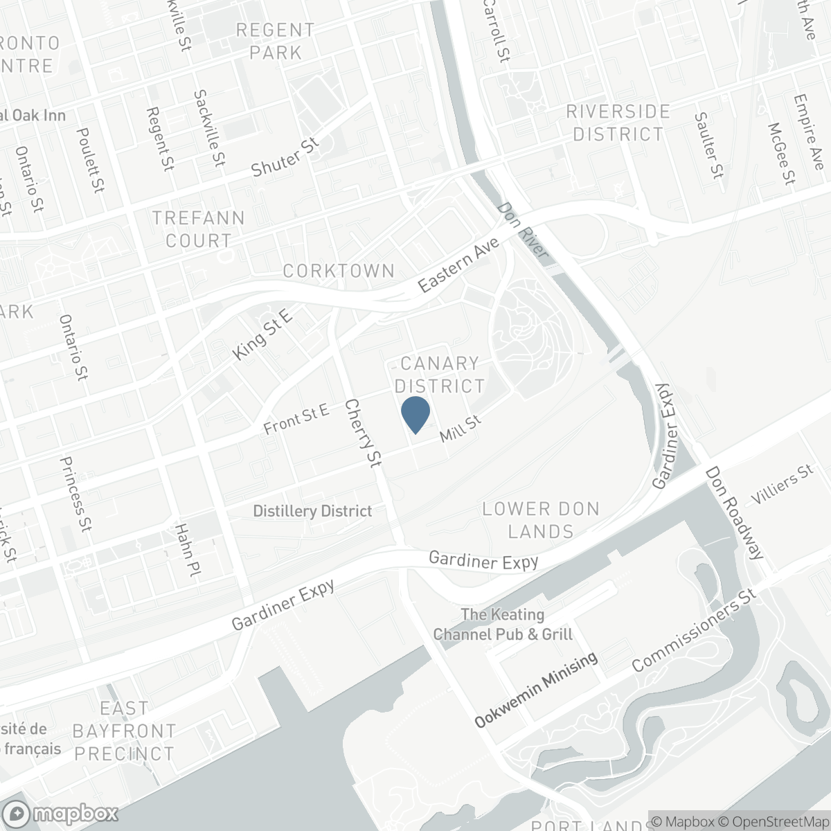 213S - 455 FRONT STREET E, Toronto, Ontario M5A 0G2